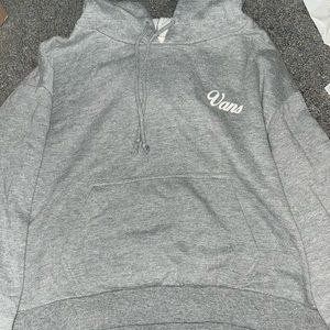 grey vans hoodie